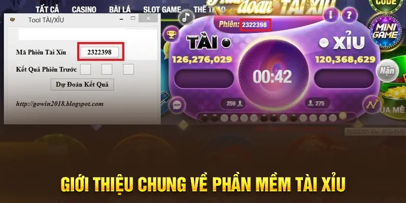 Giới thiệu chung về phần mềm tài xỉu